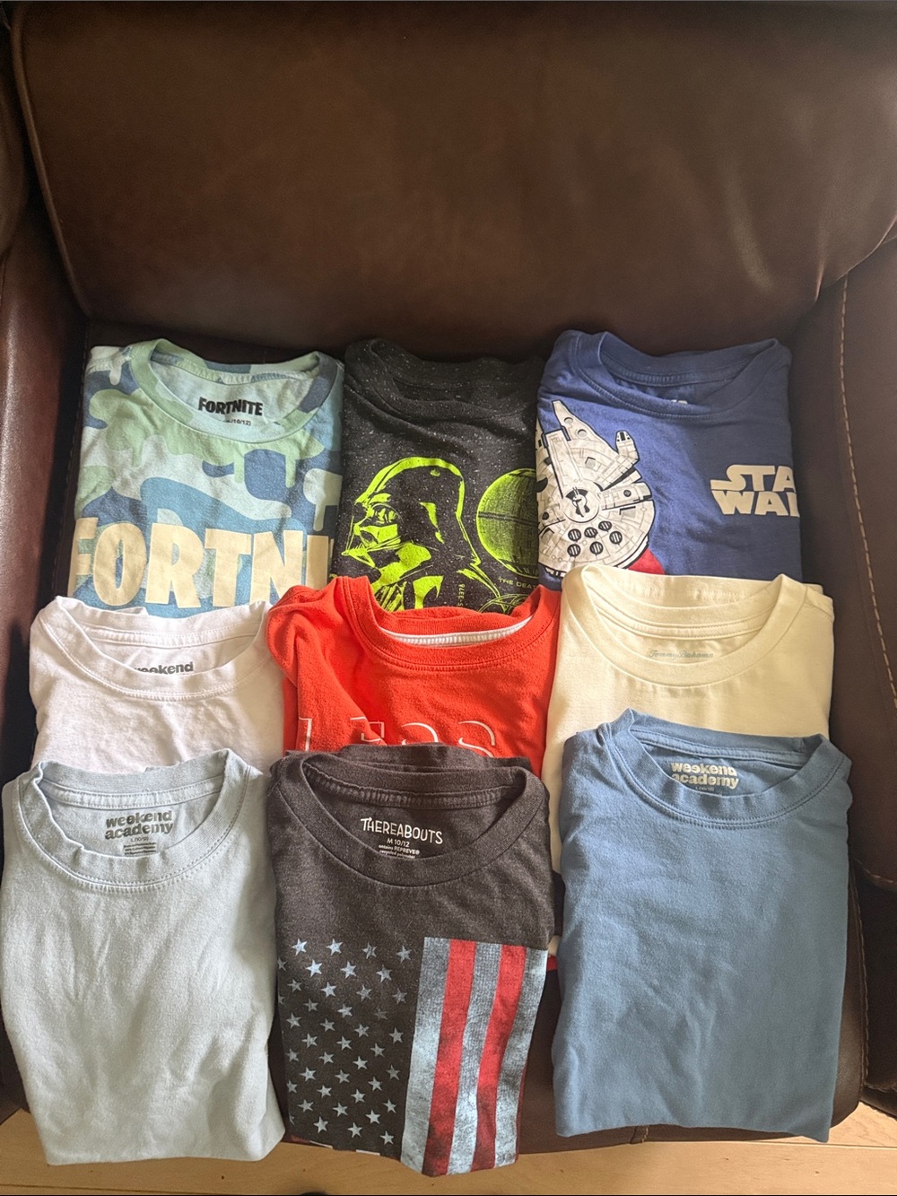 Kids Fortnite, Star Wars, Tommy Bahama, ect. Graphic Tee Bundle - Mixed Colors